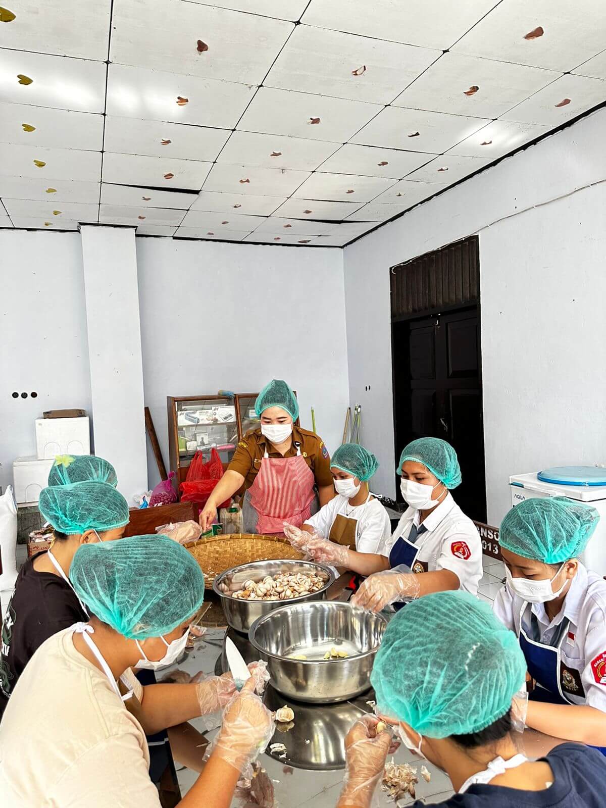 Pemilihan ikan sako segar